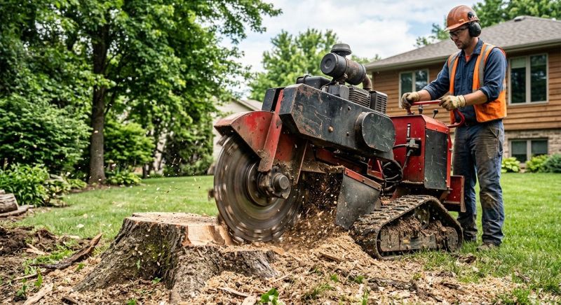 Stump Cutting in Aiken, SC