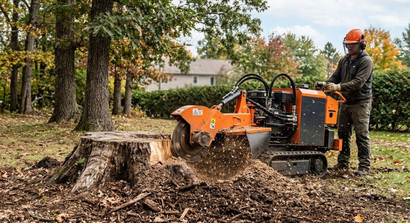 Bush Stump Grinding in Waldorf, MD