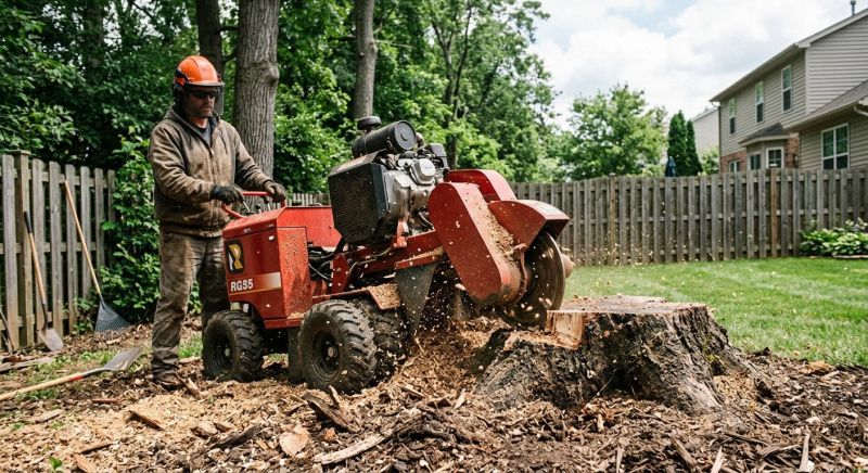 Bush Stump Grinding in Aiken, SC