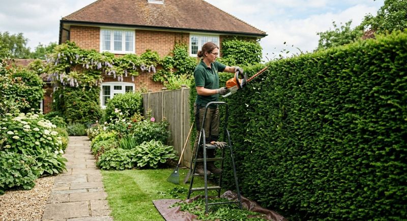 Evergreen Hedge Trimming in Ventura County, CA