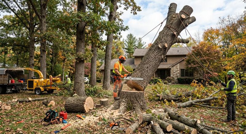 Hickory Tree Removal in Aiken, SC