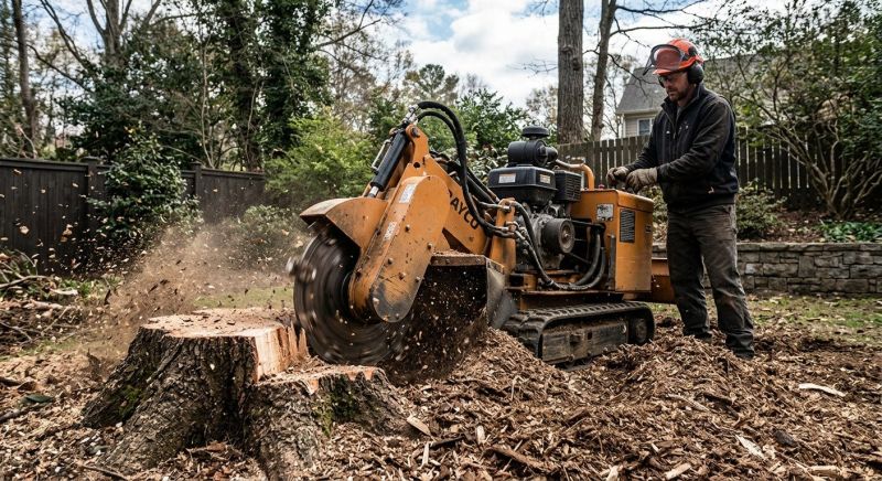 Stump Cutting in Calvert County, MD